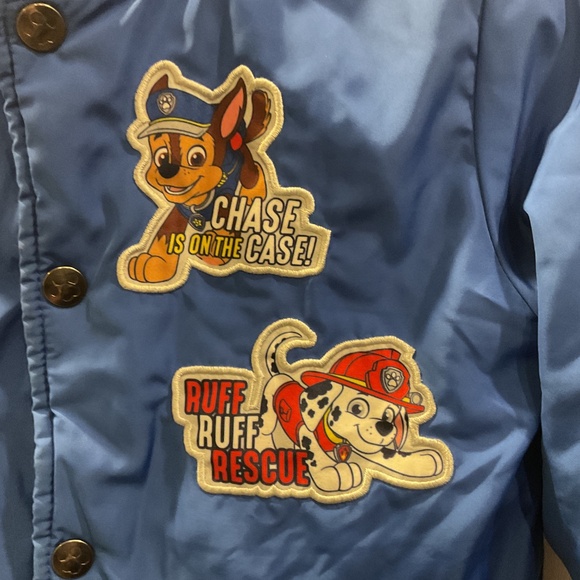 Children’s Nickelodeon Paw Patrol Bomber Jacket, Size 5/6 - Picture 4 of 7